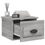 Mesita de noche de pared color gris Sonoma 41,5x36x28 cm de vidaXL, Mesitas de noche - Ref: Foro24-816388, Precio: 35,59 €, D...