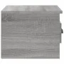 Mesita de noche de pared color gris Sonoma 41,5x36x28 cm de vidaXL, Mesitas de noche - Ref: Foro24-816388, Precio: 35,17 €, D...
