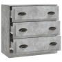 Aparador de madera contrachapada gris hormigón 70x35,5x67,5 cm de vidaXL, Aparadores - Ref: Foro24-816228, Precio: 95,49 €, D...