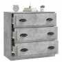 Aparador de madera contrachapada gris hormigón 70x35,5x67,5 cm de vidaXL, Aparadores - Ref: Foro24-816228, Precio: 95,49 €, D...