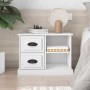 Mesita de noche blanco 60x35,5x45 cm de vidaXL, Mesitas de noche - Ref: Foro24-816368, Precio: 56,02 €, Descuento: %