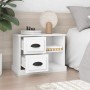 Mesita de noche blanco 60x35,5x45 cm de vidaXL, Mesitas de noche - Ref: Foro24-816368, Precio: 56,02 €, Descuento: %