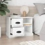 Mesita de noche blanco 60x35,5x45 cm de vidaXL, Mesitas de noche - Ref: Foro24-816368, Precio: 55,24 €, Descuento: %