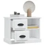 Mesita de noche blanco 60x35,5x45 cm de vidaXL, Mesitas de noche - Ref: Foro24-816368, Precio: 55,24 €, Descuento: %
