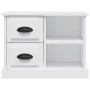 Mesita de noche blanco 60x35,5x45 cm de vidaXL, Mesitas de noche - Ref: Foro24-816368, Precio: 56,02 €, Descuento: %