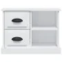 Mesita de noche blanco 60x35,5x45 cm de vidaXL, Mesitas de noche - Ref: Foro24-816368, Precio: 55,24 €, Descuento: %