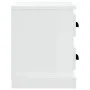 Mesita de noche blanco 60x35,5x45 cm de vidaXL, Mesitas de noche - Ref: Foro24-816368, Precio: 55,24 €, Descuento: %