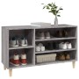 Mueble zapatero madera contrachapada gris Sonoma 102x36x60 cm en Zapateros y organizadores de calzado | Comprar online en Foru.e