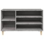 Mueble zapatero madera contrachapada gris Sonoma 102x36x60 cm en Zapateros y organizadores de calzado | Comprar online en Foru.e