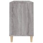Mueble zapatero madera contrachapada gris Sonoma 102x36x60 cm en Zapateros y organizadores de calzado | Comprar online en Foru.e