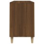 Mueble zapatero madera contrachapada roble marrón 102x36x60 cm en Zapateros y organizadores de calzado | Comprar online en Foru.