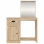 Tocador espejo madera contrachapada roble Sonoma 90x50x132,5cm de vidaXL, Tocadores para dormitorios - Ref: Foro24-816763, Pr...