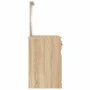Tocador espejo madera contrachapada roble Sonoma 90x50x132,5cm de vidaXL, Tocadores para dormitorios - Ref: Foro24-816763, Pr...