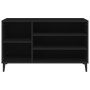 Mueble zapatero madera contrachapada negro 102x36x60 cm en Zapateros y organizadores de calzado | Comprar online en Foru.es
