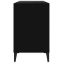 Mueble zapatero madera contrachapada negro 102x36x60 cm en Zapateros y organizadores de calzado | Comprar online en Foru.es
