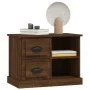 Mesita de noche marrón roble 60x35,5x45 cm de vidaXL, Mesitas de noche - Ref: Foro24-816375, Precio: 51,00 €, Descuento: %