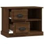 Mesita de noche marrón roble 60x35,5x45 cm de vidaXL, Mesitas de noche - Ref: Foro24-816375, Precio: 51,00 €, Descuento: %