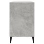 Mueble zapatero madera contrachapada gris hormigón 102x36x60 cm en Zapateros y organizadores de calzado | Comprar online en Foru