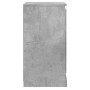 Aparador de madera contrachapada gris hormigón 37,5x35,5x67,5cm de vidaXL, Aparadores - Ref: Foro24-816208, Precio: 43,26 €, ...