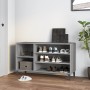 Mueble zapatero madera contrachapada gris Sonoma 102x36x60 cm en Zapateros y organizadores de calzado | Comprar online en Foru.e