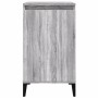 Mesita de noche madera contrachapada gris Sonoma 40x35x70 cm de vidaXL, Mesitas de noche - Ref: Foro24-819656, Precio: 45,99 ...
