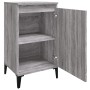 Mesita de noche madera contrachapada gris Sonoma 40x35x70 cm de vidaXL, Mesitas de noche - Ref: Foro24-819656, Precio: 45,99 ...