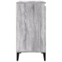 Mesita de noche madera contrachapada gris Sonoma 40x35x70 cm de vidaXL, Mesitas de noche - Ref: Foro24-819656, Precio: 45,99 ...