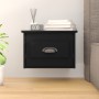 Mesita de noche de pared negro 41,5x36x28 cm de vidaXL, Mesitas de noche - Ref: Foro24-816378, Precio: 32,16 €, Descuento: %