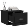 Mesita de noche de pared negro 41,5x36x28 cm de vidaXL, Mesitas de noche - Ref: Foro24-816378, Precio: 32,16 €, Descuento: %