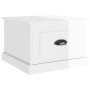 Mesa de centro madera contrachapada blanco brillo 50x50x35 cm de vidaXL, Mesas de centro - Ref: Foro24-816250, Precio: 47,06 ...