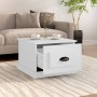 Mesa de centro madera contrachapada blanco 50x50x35 cm de vidaXL, Mesas de centro - Ref: Foro24-816248, Precio: 48,18 €, Desc...