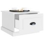 Mesa de centro madera contrachapada blanco 50x50x35 cm de vidaXL, Mesas de centro - Ref: Foro24-816248, Precio: 48,18 €, Desc...