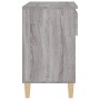 Mueble zapatero madera contrachapada gris Sonoma 70x36x60 cm en Zapateros y organizadores de calzado | Comprar online en Foru.es