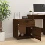 Oak Sonoma plywood wheeled filing cabinet 45x38x54 cm by vidaXL, Filing cabinets - Ref: Foro24-817137, Price: 49,68 €, Discou...