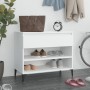 Mueble zapatero madera contrachapada blanco 70x36x60 cm en Zapateros y organizadores de calzado | Comprar online en Foru.es