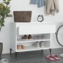Mueble zapatero madera contrachapada blanco 70x36x60 cm en Zapateros y organizadores de calzado | Comprar online en Foru.es