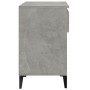 Mueble zapatero madera contrachapada gris hormigón 70x36x60 cm en Zapateros y organizadores de calzado | Comprar online en Foru.