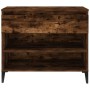 Mueble zapatero madera contrachapada roble ahumado 70x36x60 cm en Zapateros y organizadores de calzado | Comprar online en Foru.