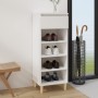 Mueble zapatero madera contrachapada blanco 40x36x105 cm en Zapateros y organizadores de calzado | Comprar online en Foru.es