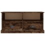 Mueble para TV madera contrachapada roble ahumado 93x35,5x45 cm de vidaXL, Muebles TV - Ref: Foro24-816469, Precio: 56,58 €, ...