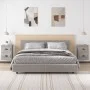 Mesita de noche de pared 2 uds gris Sonoma 41,5x36x53 cm de vidaXL, Mesitas de noche - Ref: Foro24-816405, Precio: 80,54 €, D...