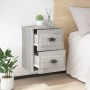 Mesita de noche de pared 2 uds gris Sonoma 41,5x36x53 cm de vidaXL, Mesitas de noche - Ref: Foro24-816405, Precio: 80,54 €, D...