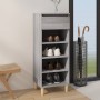 Mueble zapatero madera contrachapada gris Sonoma 40x36x105 cm en Zapateros y organizadores de calzado | Comprar online en Foru.e