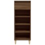 Mueble zapatero madera contrachapada roble marrón 40x36x105 cm en Zapateros y organizadores de calzado | Comprar online en Foru.
