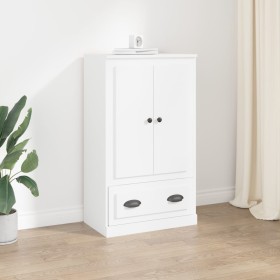 Aparador de madera contrachapada blanco 60x35,5x103,5 cm de vidaXL, Aparadores - Ref: Foro24-816296, Precio: 98,63 €, Descuen...