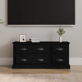 Mueble para TV madera contrachapada negro 100x35,5x45 cm de vidaXL, Muebles TV - Ref: Foro24-816449, Precio: 86,55 €, Descuen...