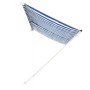 Toldo retráctil 300x150 cm azul y blanco en Toldos | Comprar online en Foru.es