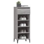 Mueble zapatero madera contrachapada gris Sonoma 40x36x105 cm en Zapateros y organizadores de calzado | Comprar online en Foru.e