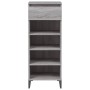 Mueble zapatero madera contrachapada gris Sonoma 40x36x105 cm en Zapateros y organizadores de calzado | Comprar online en Foru.e