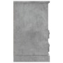 Mesita de noche gris hormigón 43x36x60 cm de vidaXL, Mesitas de noche - Ref: Foro24-816336, Precio: 67,91 €, Descuento: %